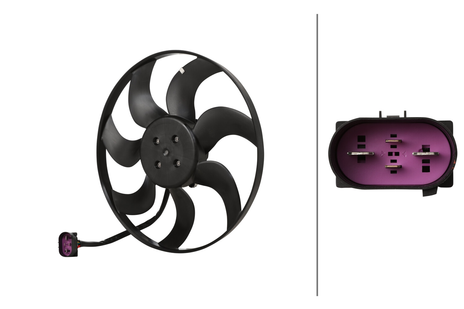 Hella Koelventilatorwiel 8EW 366 420-421