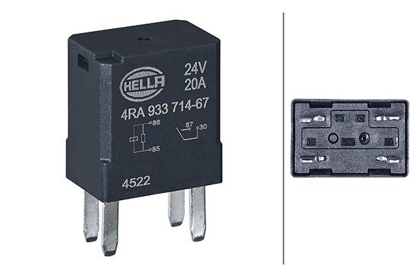 Hella Relais, arbeidsstroom 4RA 933 714-671