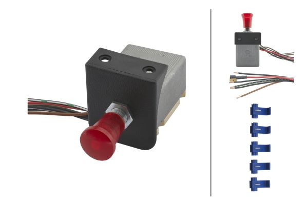 Hella Waarschuwingsknipperlamp schakelaar 6HD 002 535-031