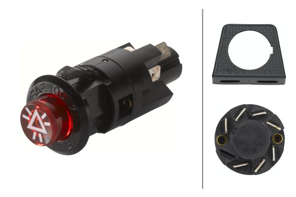 Hella Waarschuwingsknipperlamp schakelaar 6HF 001 579-052