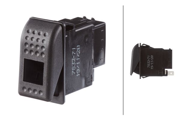 Hella Waarschuwingsknipperlamp schakelaar 6HH 007 832-711