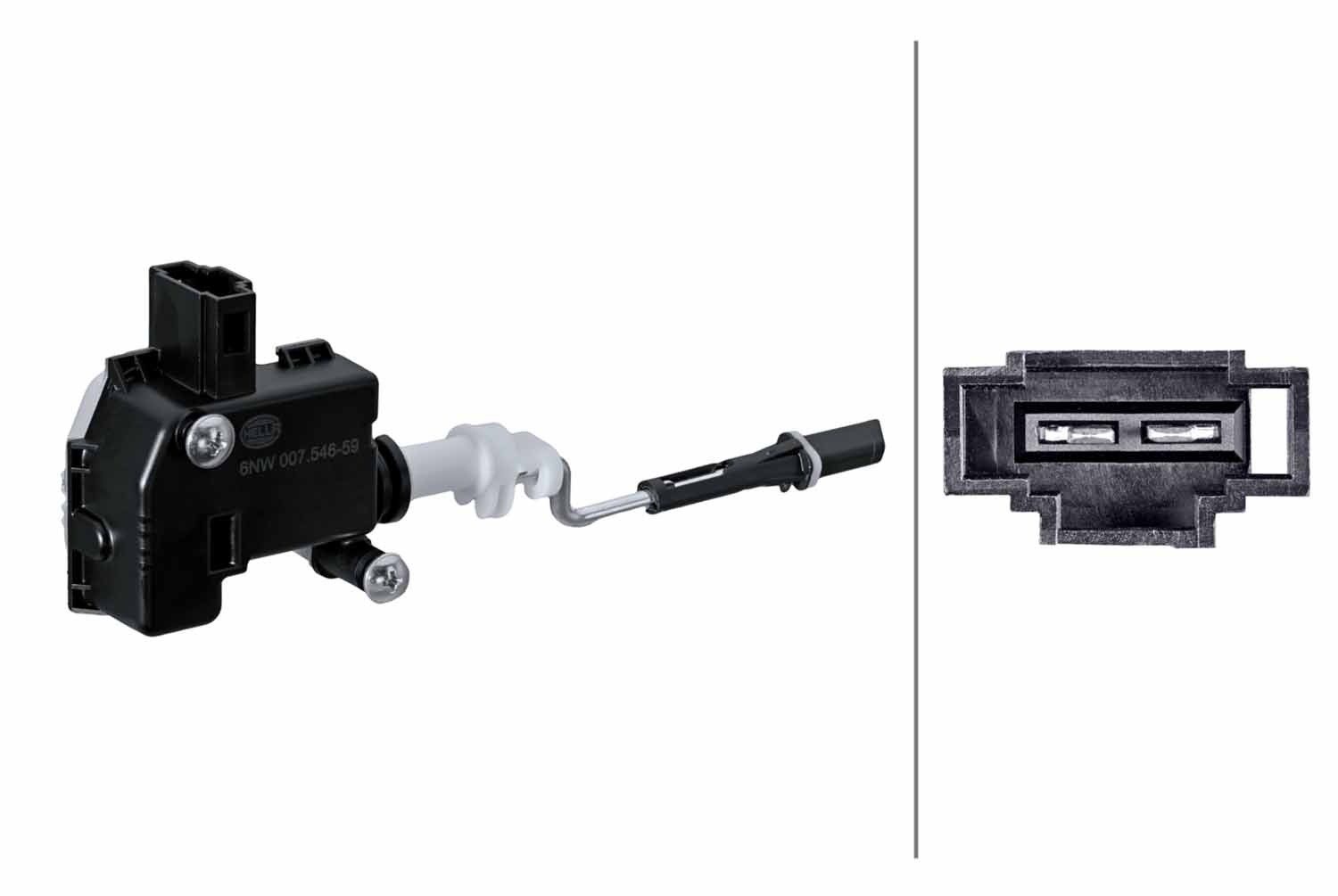 Hella Stelelement, tankklepje 6NW 007 546-591