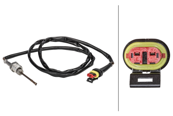 Hella Sensor uitlaatgastemperatuur 6PT 358 181-381