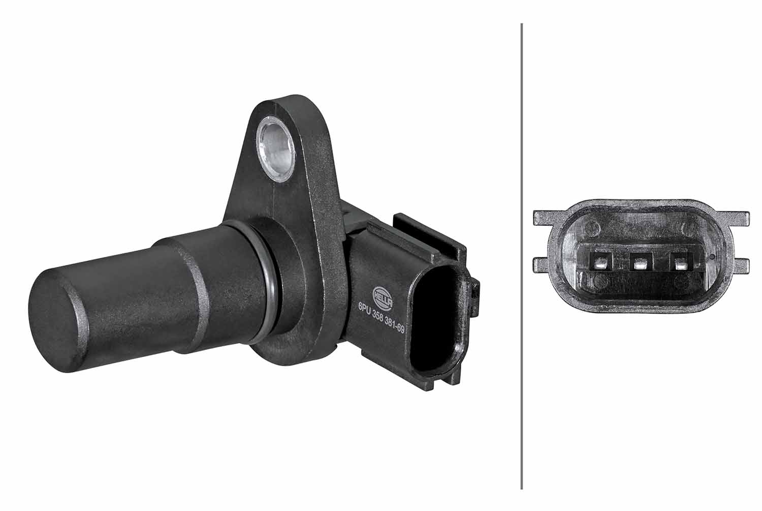 Hella Sensor, snelheid, toerental 6PU 358 381-691