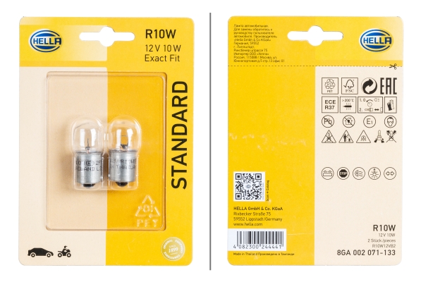 Hella Gloeilamp, parkeer- / begrenzingslicht 8GA 002 071-133
