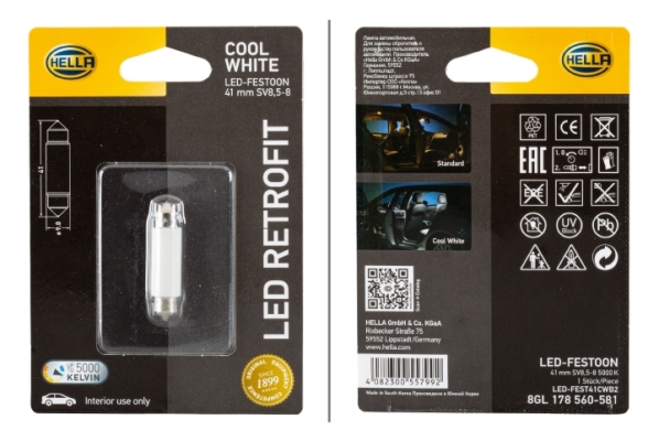 Hella Gloeilamp, motorruimteverlichting 8GL 178 560-581