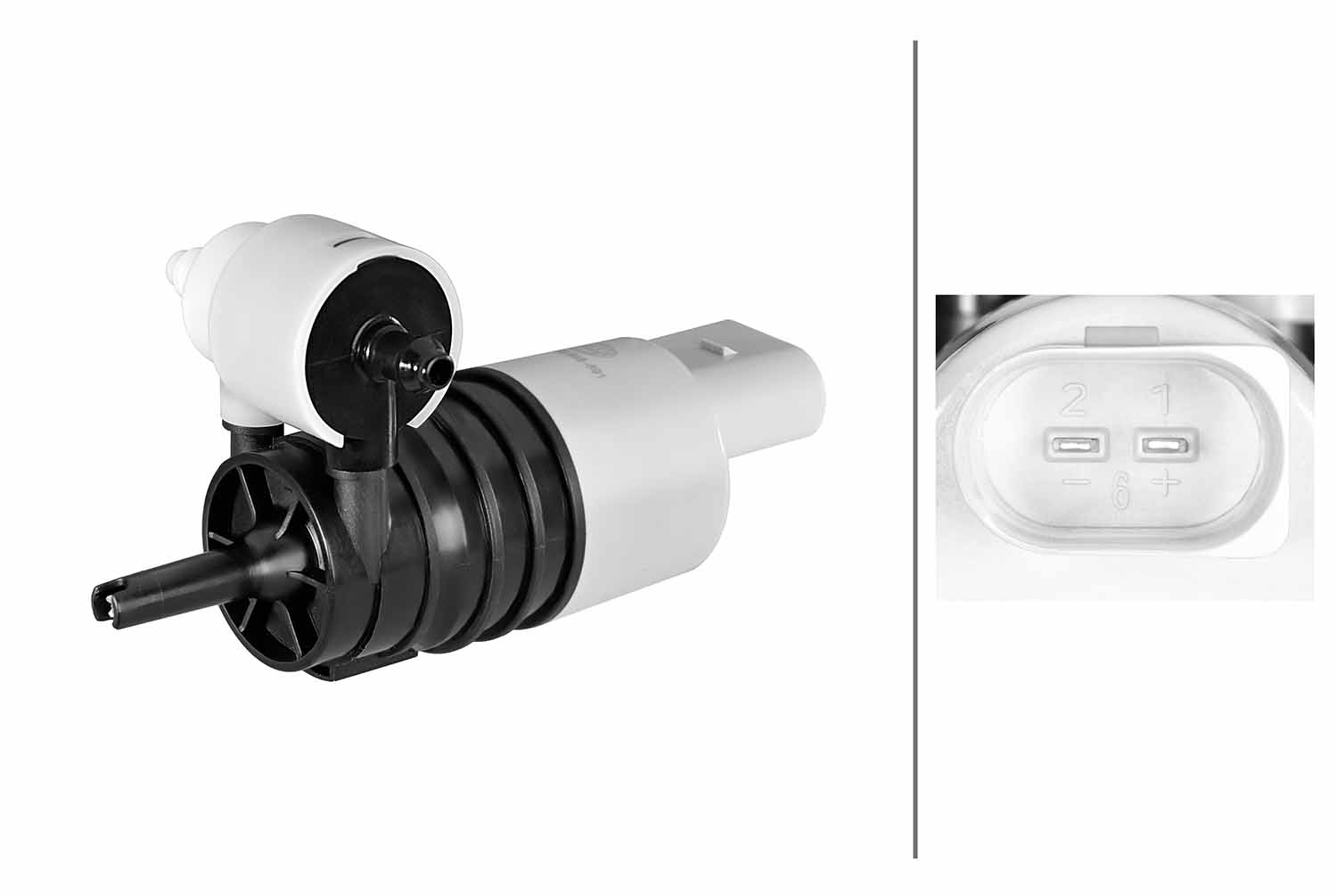 Hella Reinigingsvloeistofpomp, ruitenreiniging 8TW 006 848-691