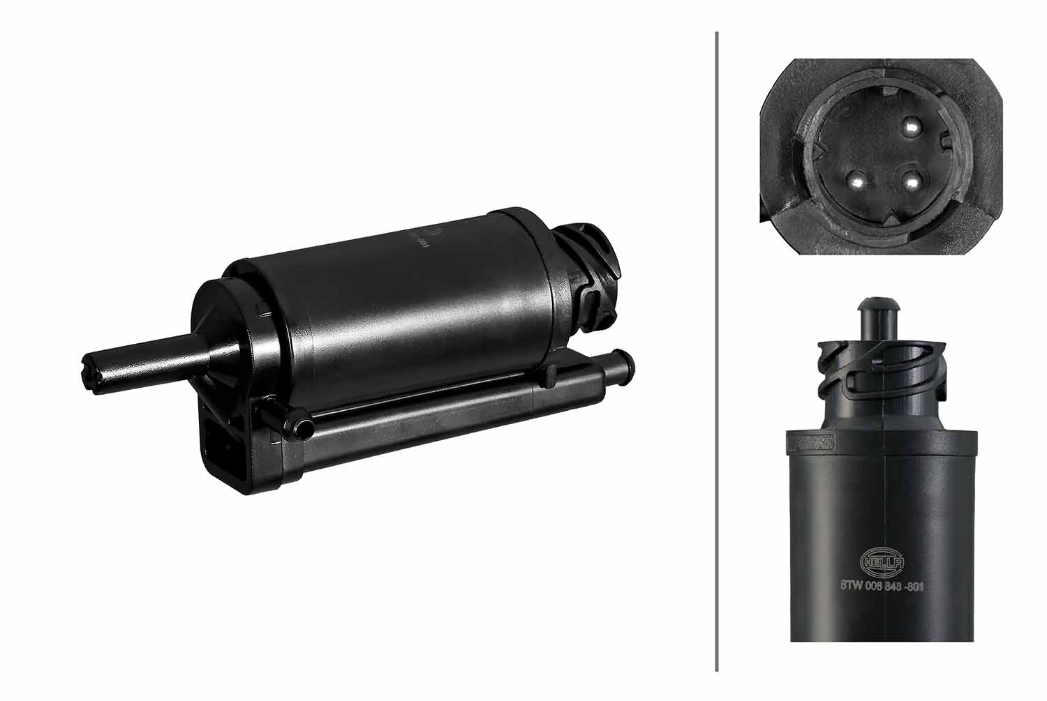 Hella Reinigingsvloeistofpomp, ruitenreiniging 8TW 006 848-801