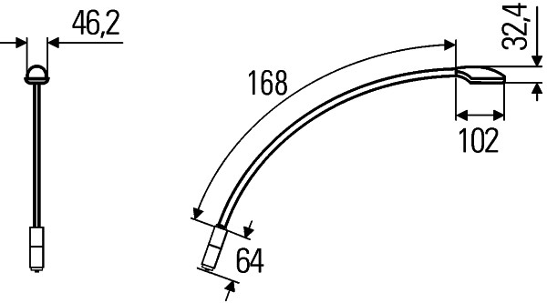 Hella Leeslamp 2JA 346 720-081