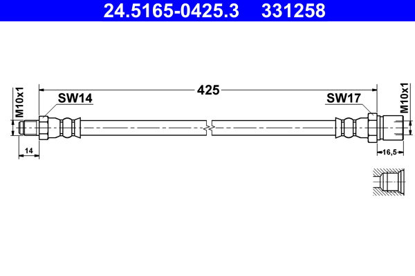 ATE Remslang 24.5165-0425.3