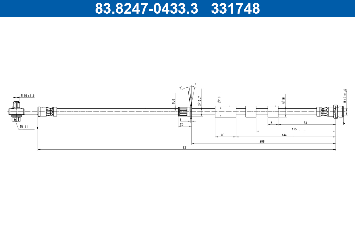 ATE Remslang 83.8247-0433.3