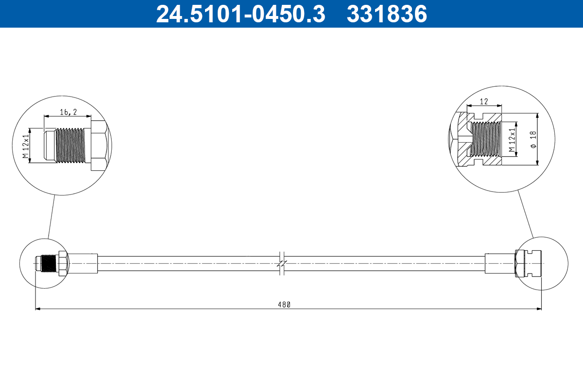 ATE Remslang 24.5101-0450.3