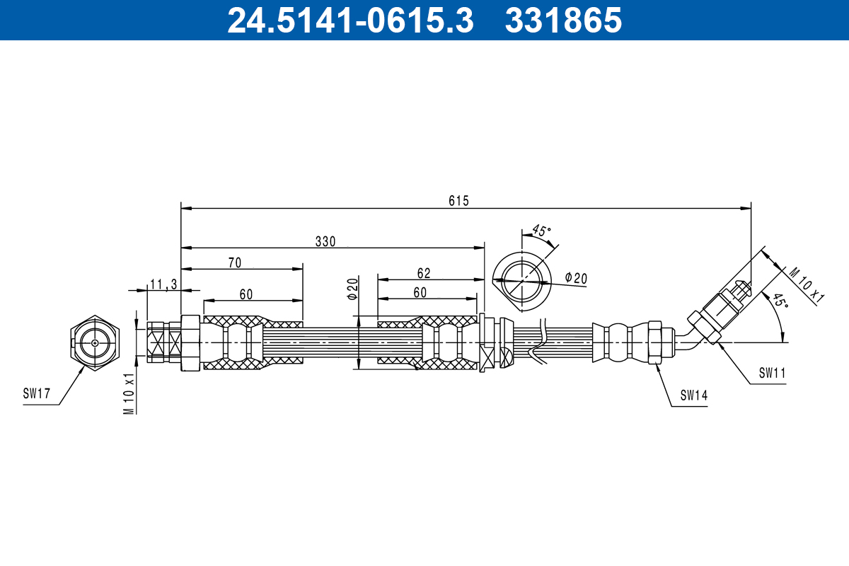 ATE Remslang 24.5141-0615.3