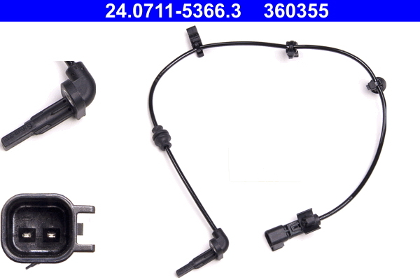 ATE ABS sensor 24.0711-5366.3