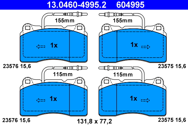 ATE Remblokset 13.0460-4995.2