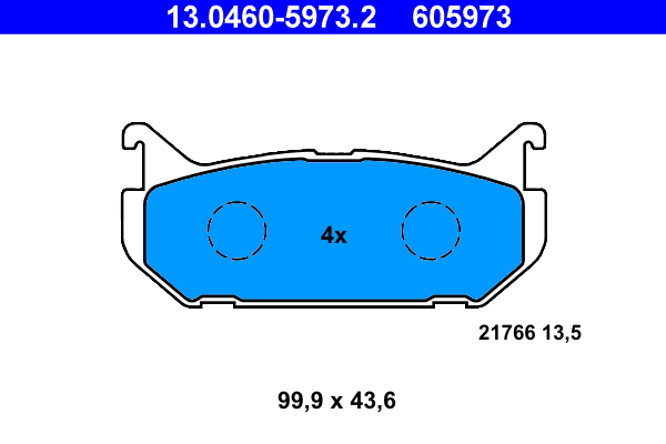 ATE Remblokset 13.0460-5973.2