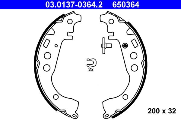 ATE Remschoen set 03.0137-0364.2