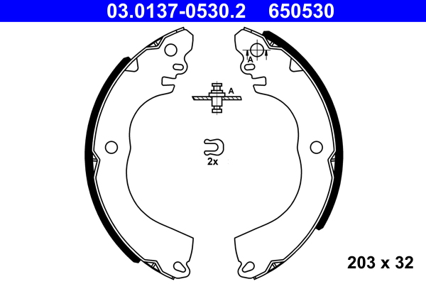 ATE Remschoen set 03.0137-0530.2