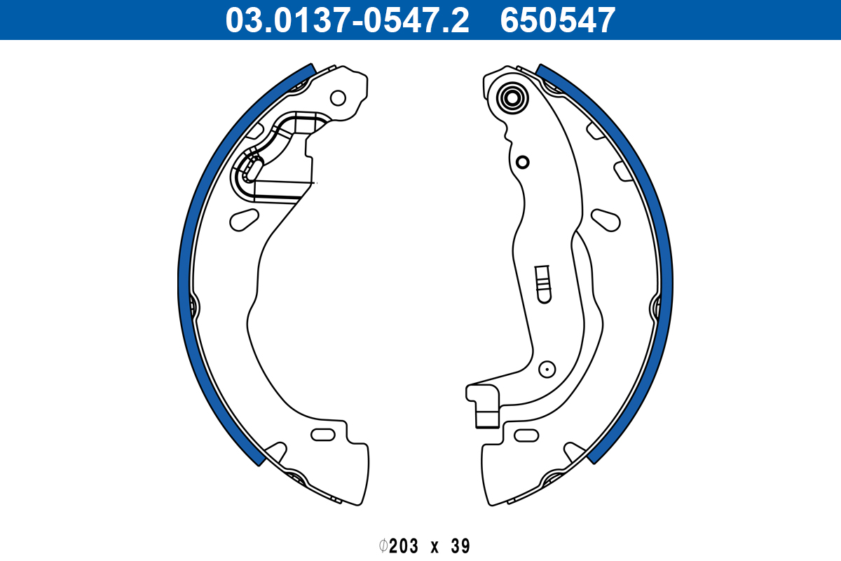 ATE Remschoenset 03.0137-0547.2