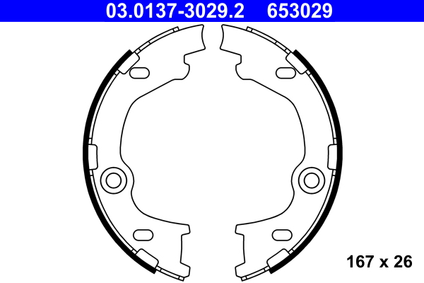 ATE Remschoen set 03.0137-3029.2