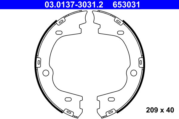 ATE Remschoen set 03.0137-3031.2