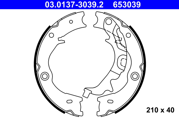 ATE Remschoen set 03.0137-3039.2