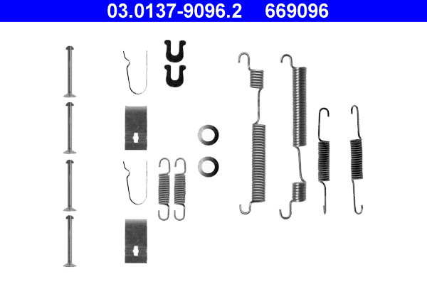 ATE Rem montageset 03.0137-9096.2