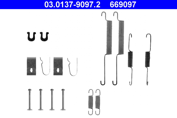 ATE Rem montageset 03.0137-9097.2