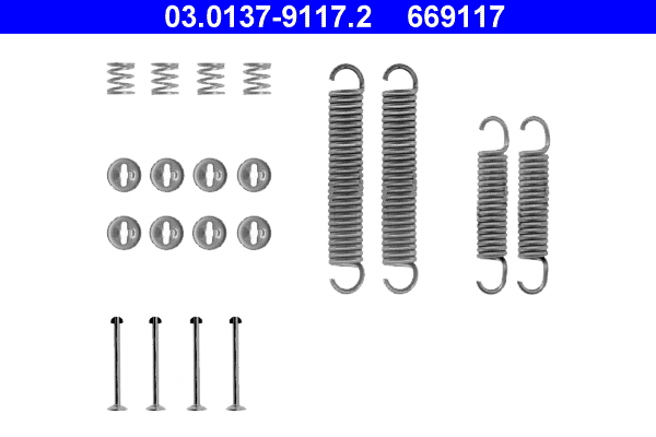 ATE Rem montageset 03.0137-9117.2