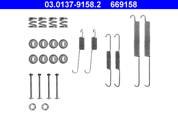 ATE Rem montageset 03.0137-9158.2