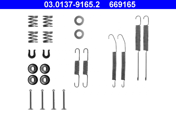 ATE Rem montageset 03.0137-9165.2