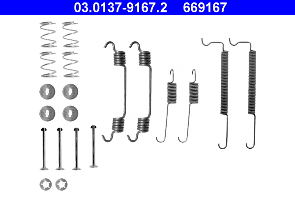 ATE Rem montageset 03.0137-9167.2