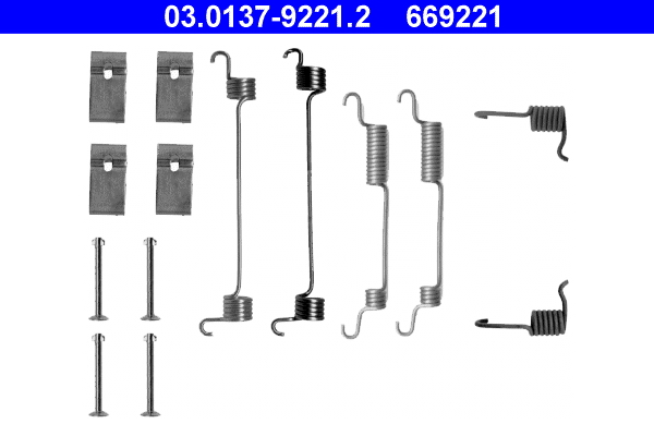 ATE Rem montageset 03.0137-9221.2