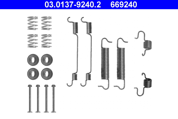 ATE Rem montageset 03.0137-9240.2