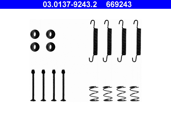 ATE Rem montageset 03.0137-9243.2