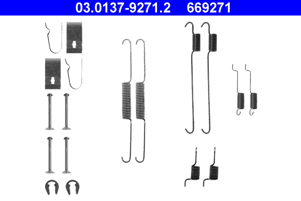 ATE Rem montageset 03.0137-9271.2