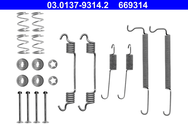 ATE Rem montageset 03.0137-9314.2