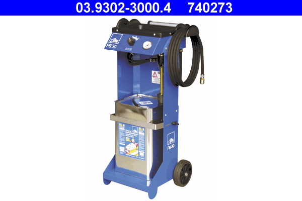 ATE Vul- / ontluchtingsapparaat, remhydraulica 03.9302-3000.4