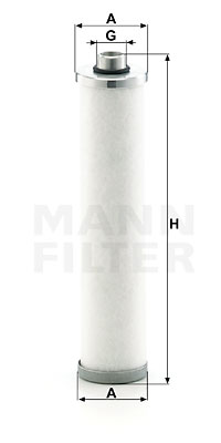 Mann-Filter Filter, persluchttechniek LE 9012