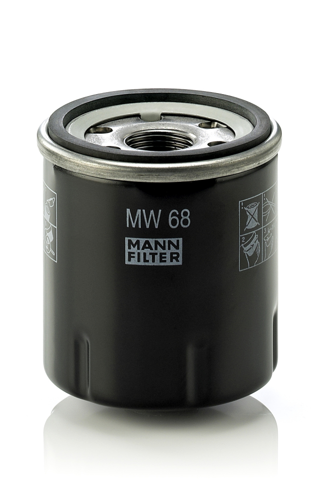 Mann-Filter Oliefilter MW 68