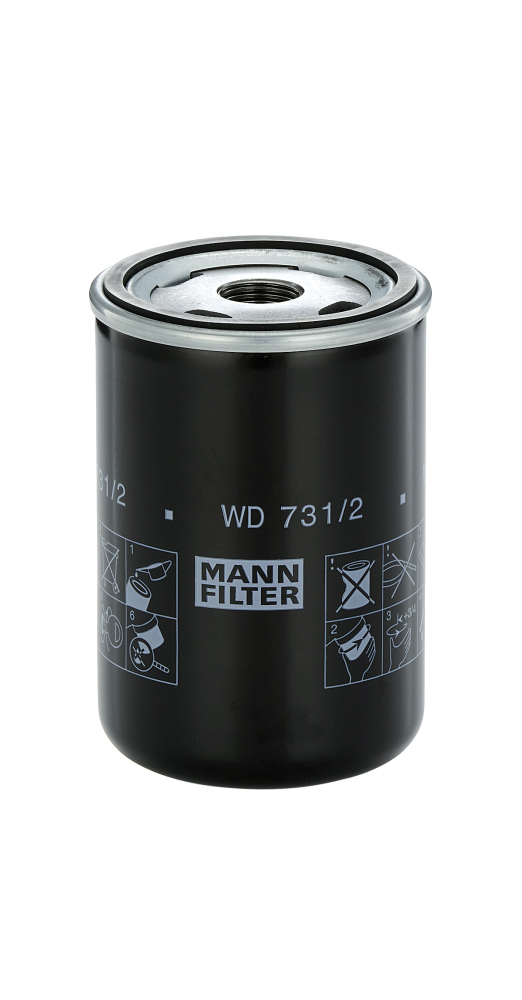 Mann-Filter Oliefilter WD 731/2