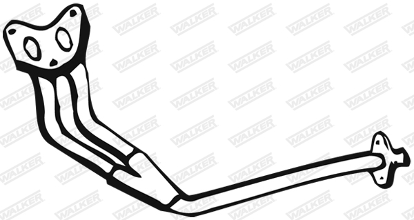 Walker Uitlaatpijp 02671
