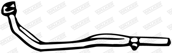 Walker Uitlaatpijp 04522