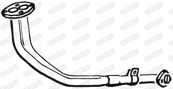 Walker Uitlaatpijp 16346