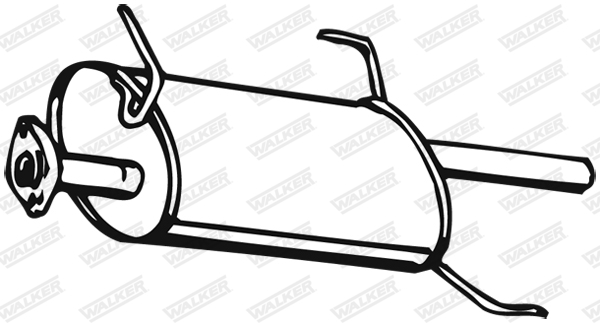 Walker Achterdemper 16564