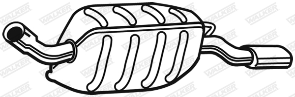 Walker Achterdemper 17331