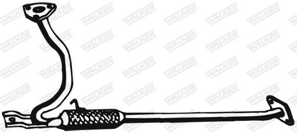 Walker Uitlaatpijp 18110