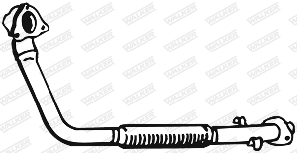 Walker Uitlaatpijp 18144