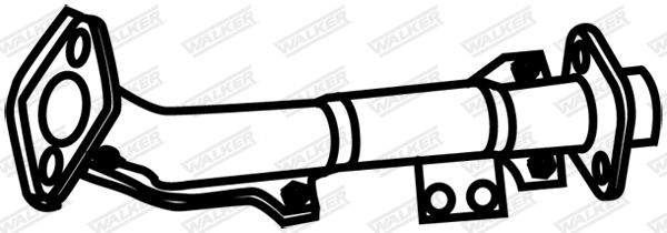 Walker Uitlaatpijp 18562