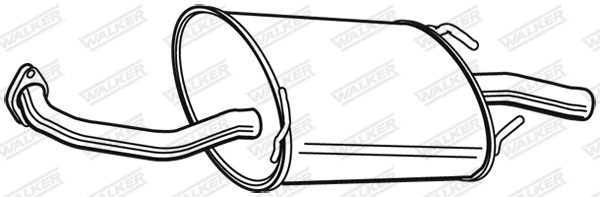 Walker Achterdemper 22393